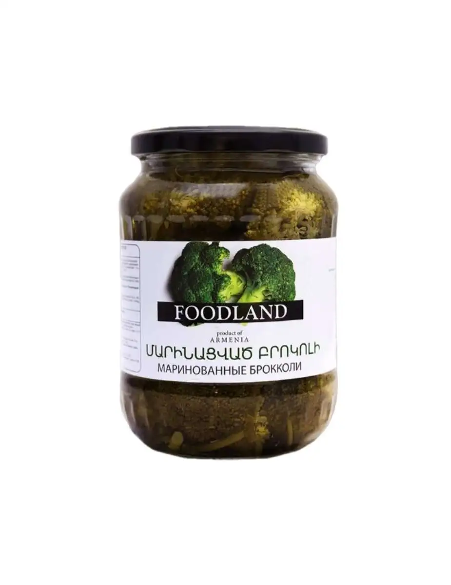 Брокколи маринованныый ФУД ЛЕНД 680г(м)