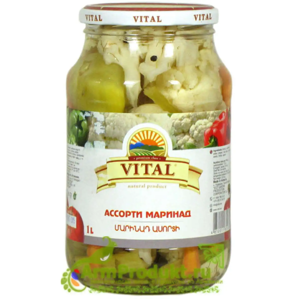 Маринад Ассорти ВИТАЛ 1л(м)