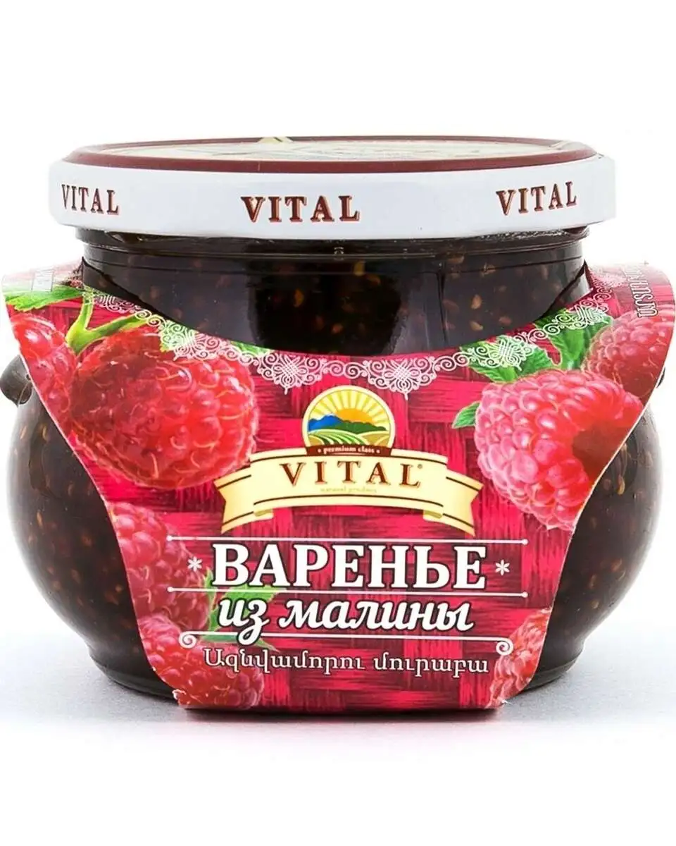Варенье Малиновое Витал 430г(м)