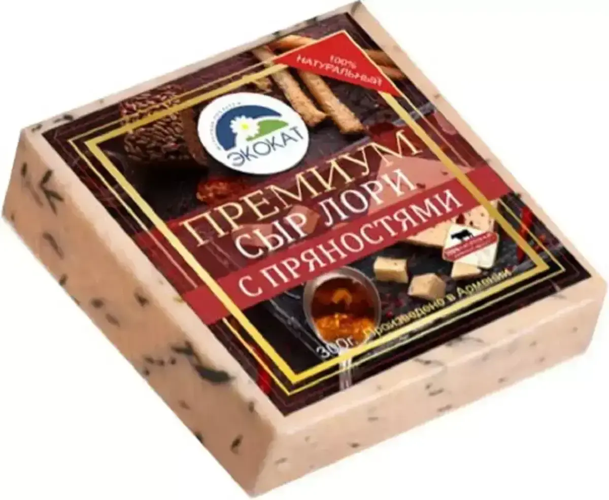 Сыр Экокат Лори с Пряностями Премиум(м)