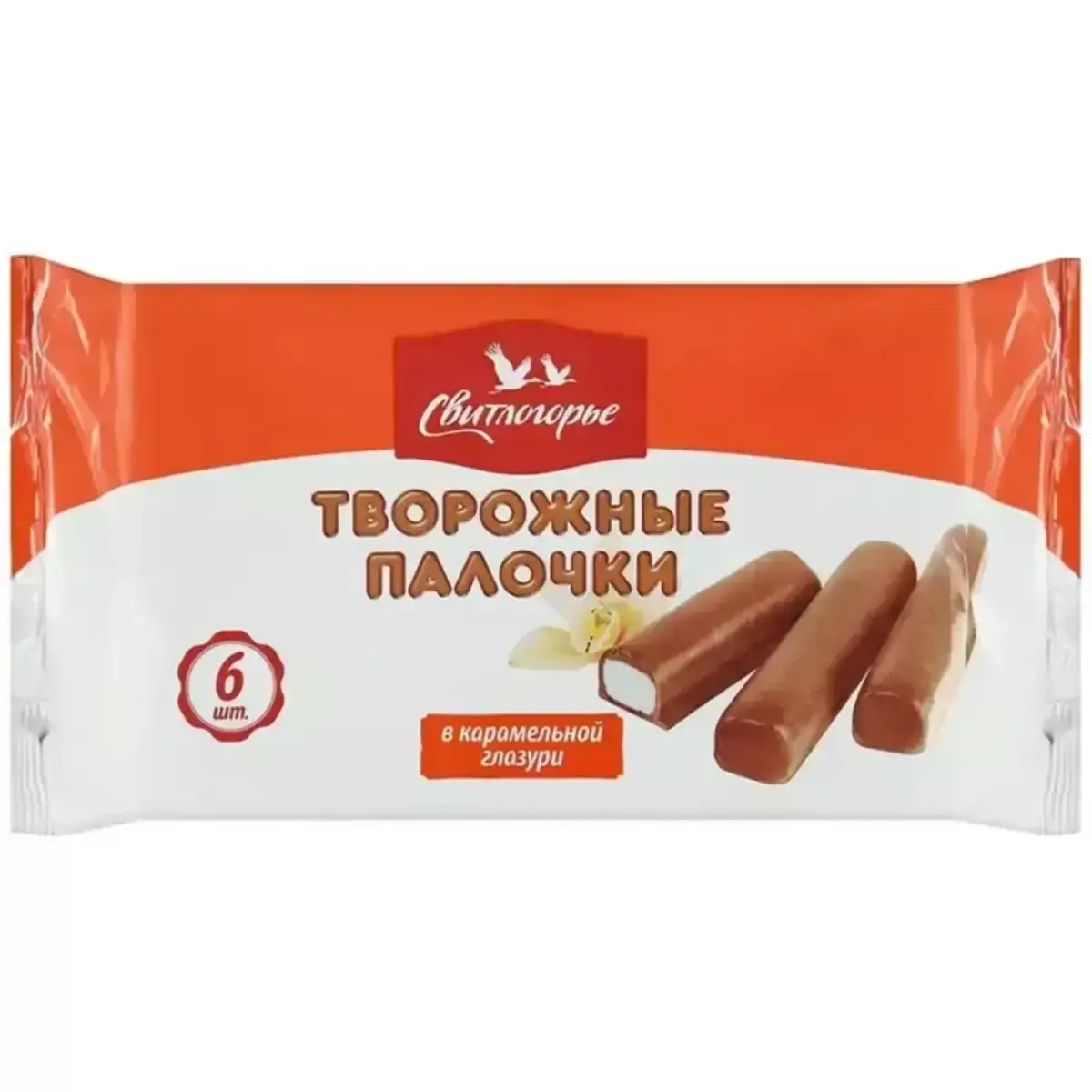 Творожные Палочки Карамель 23% 6*30гр(м)