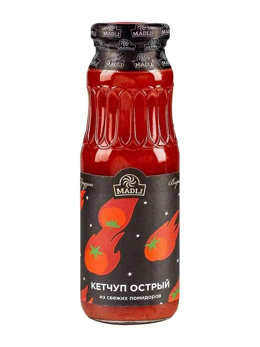 Кетчуп Мадли Томатный Острый 270г(м)