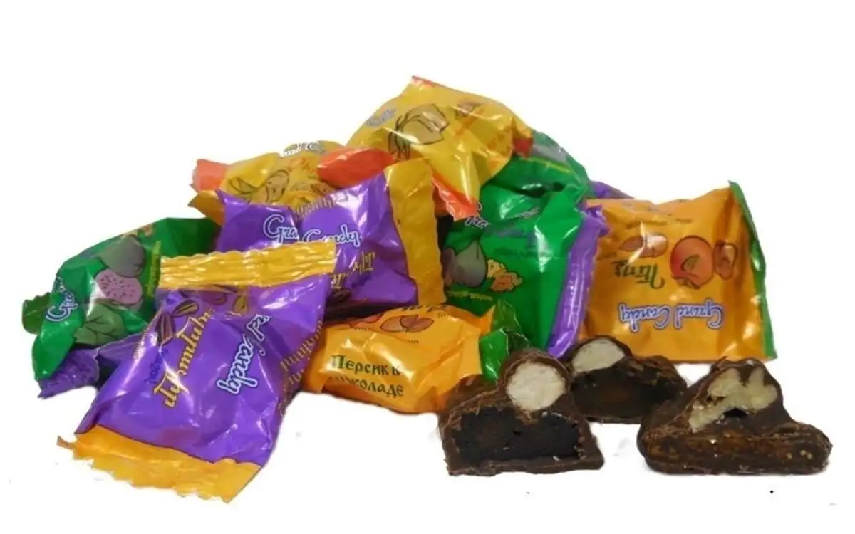 Конфеты Сухофрукты в шоколаде Гранд Кенди Армения (м)