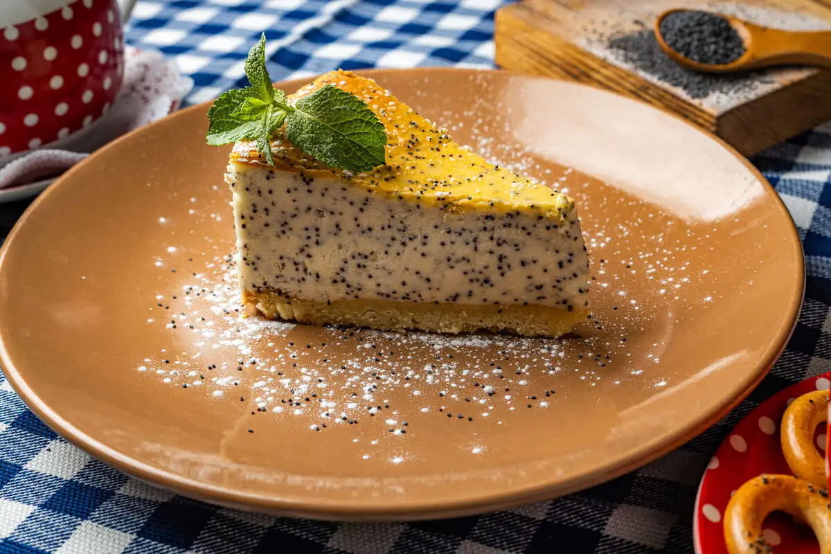 Маковый чизкейк