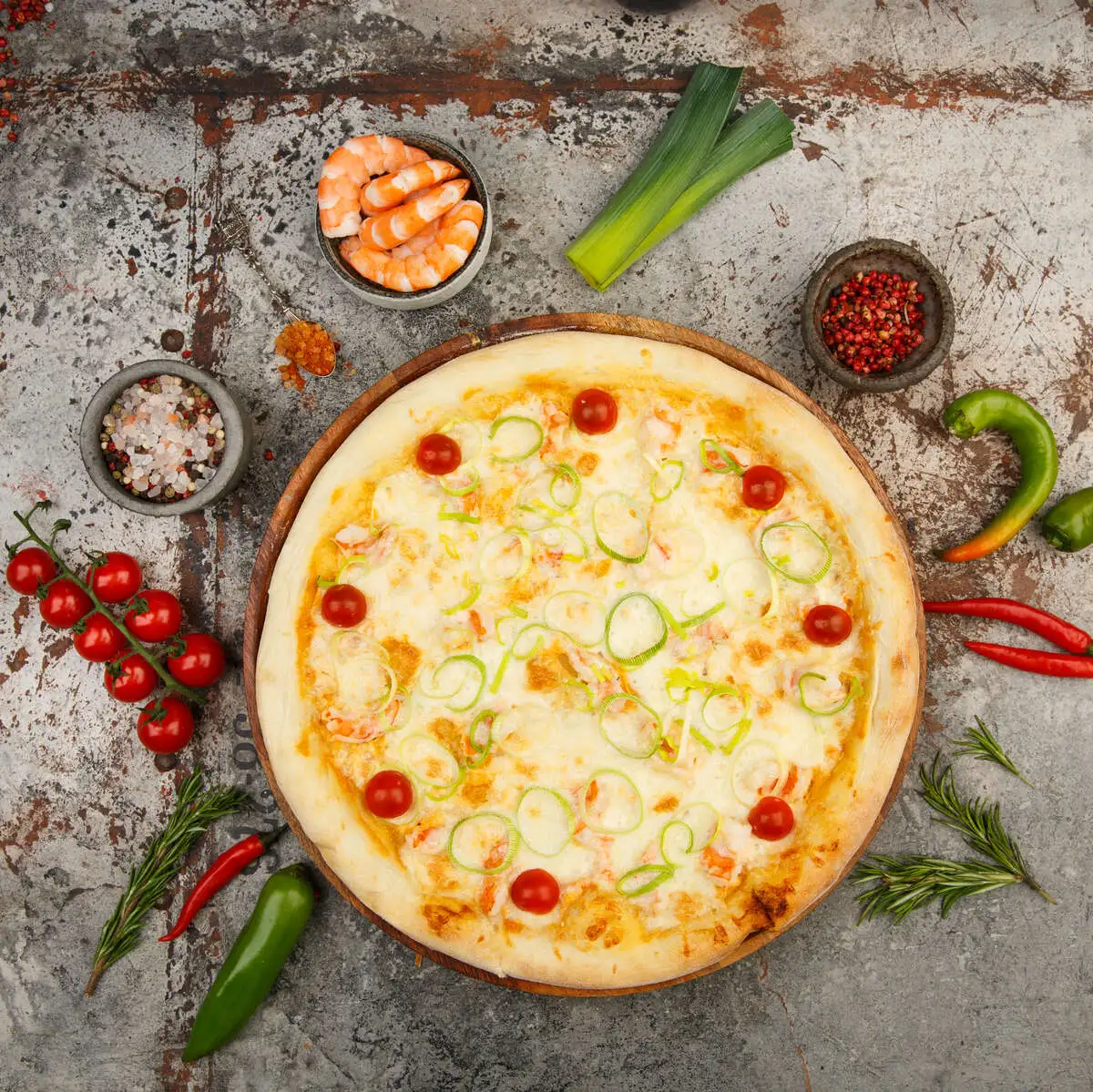 Пицца Том Ям