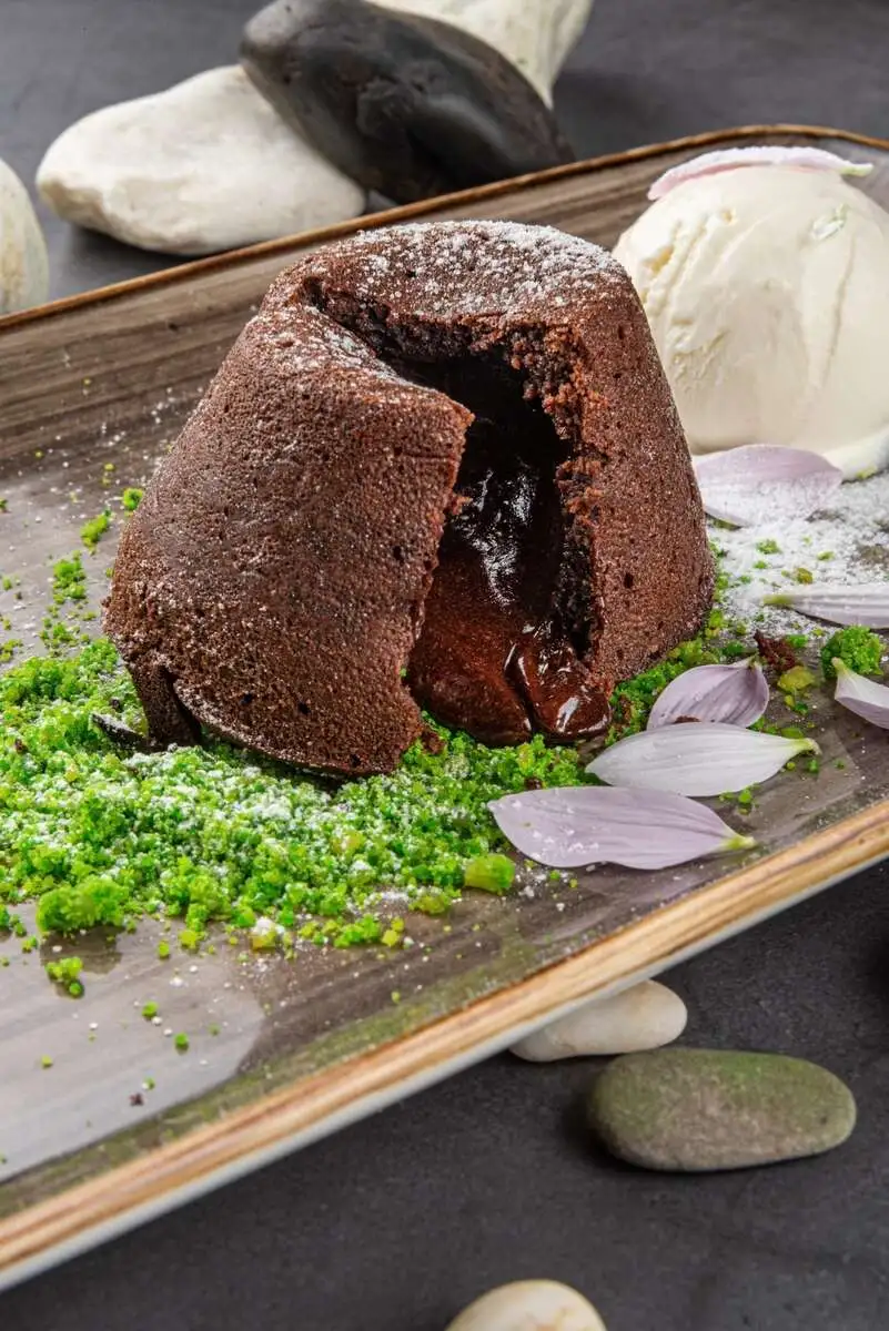 Шоколадный фондан