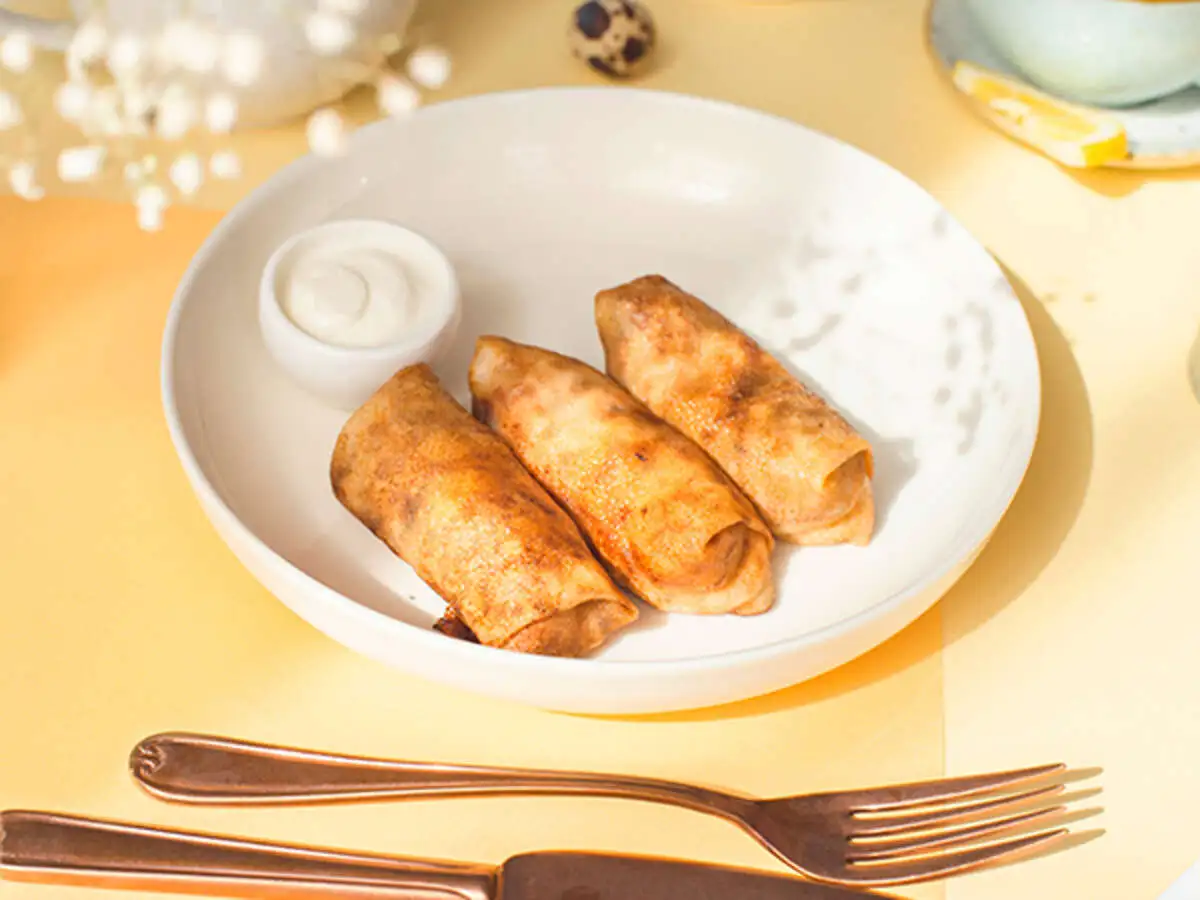 Блинчики с курицей