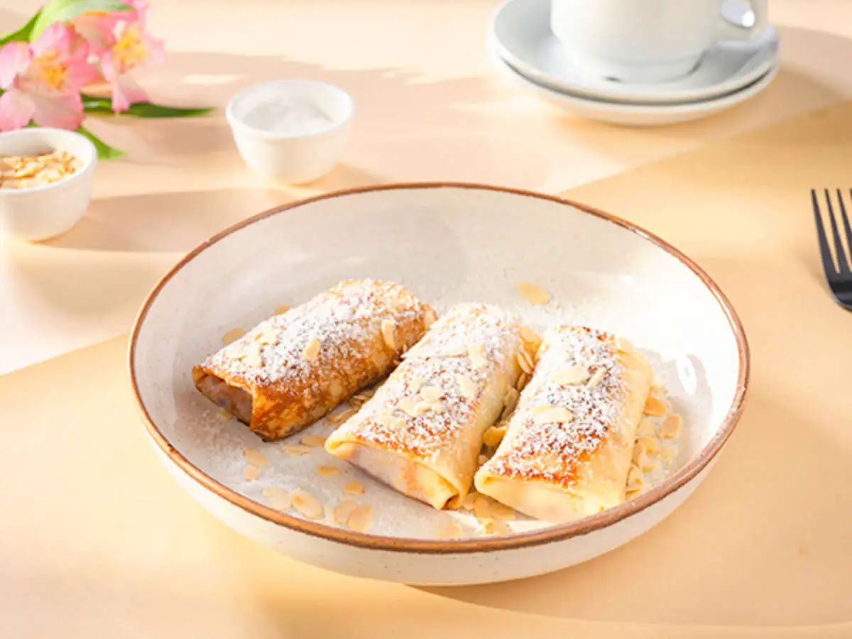 Блинчики с вишней