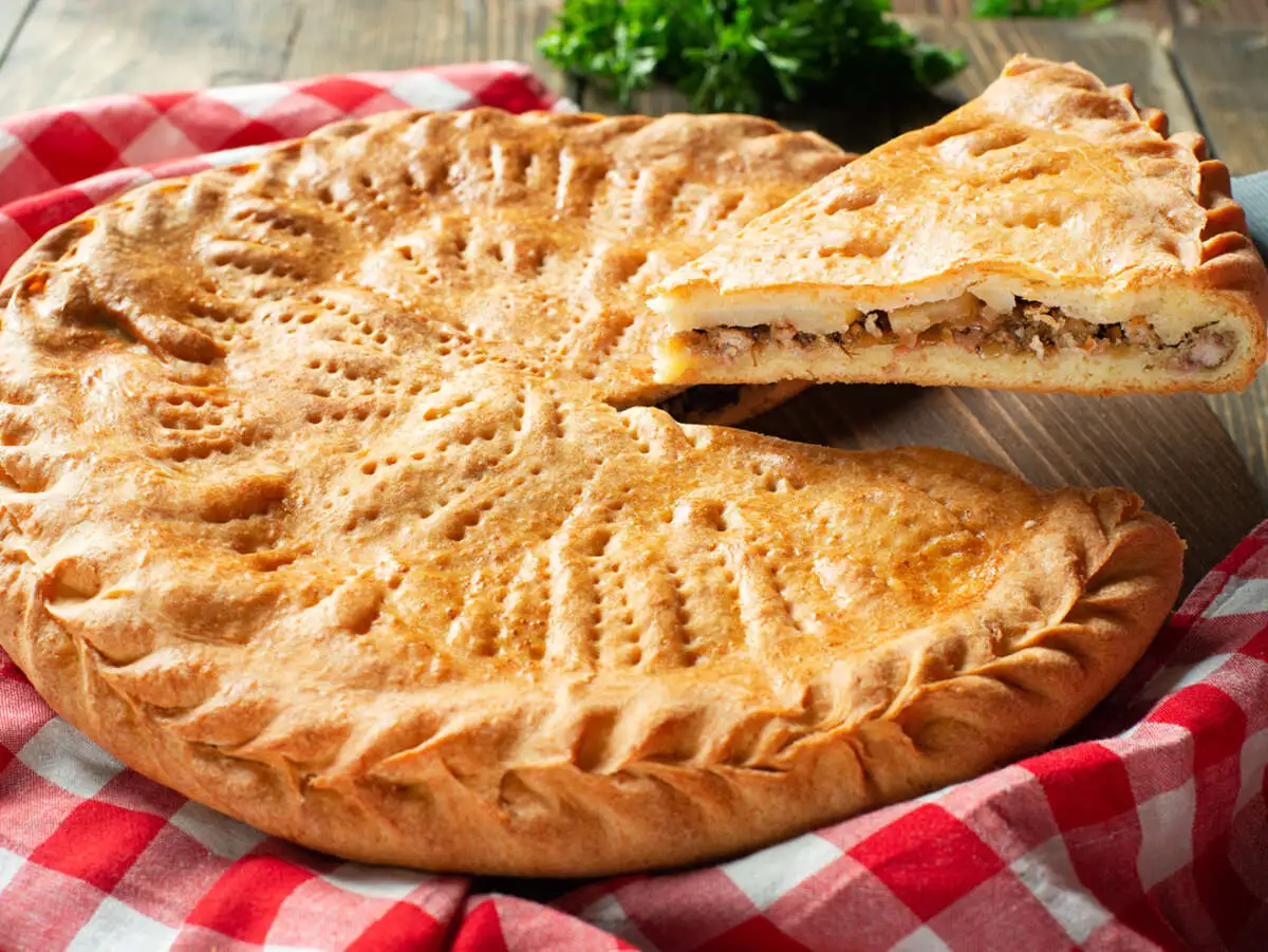 Семейный пирог со свининой