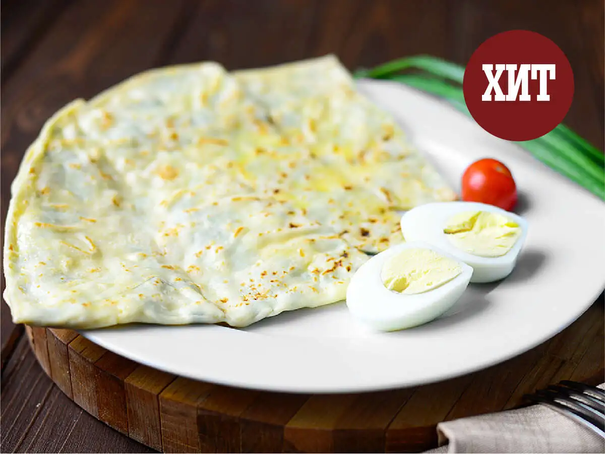 Чуду с зелёным луком и яйцом