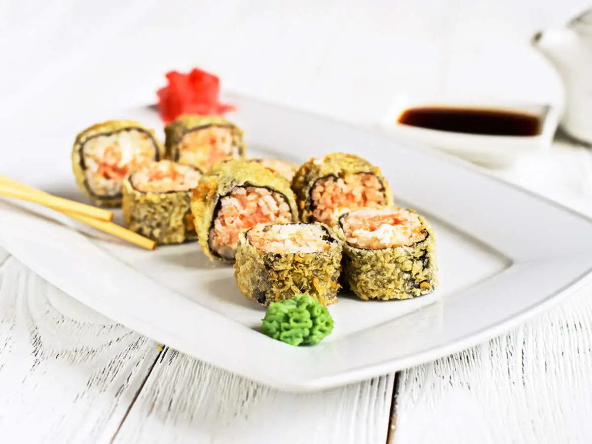 Сяке темпура