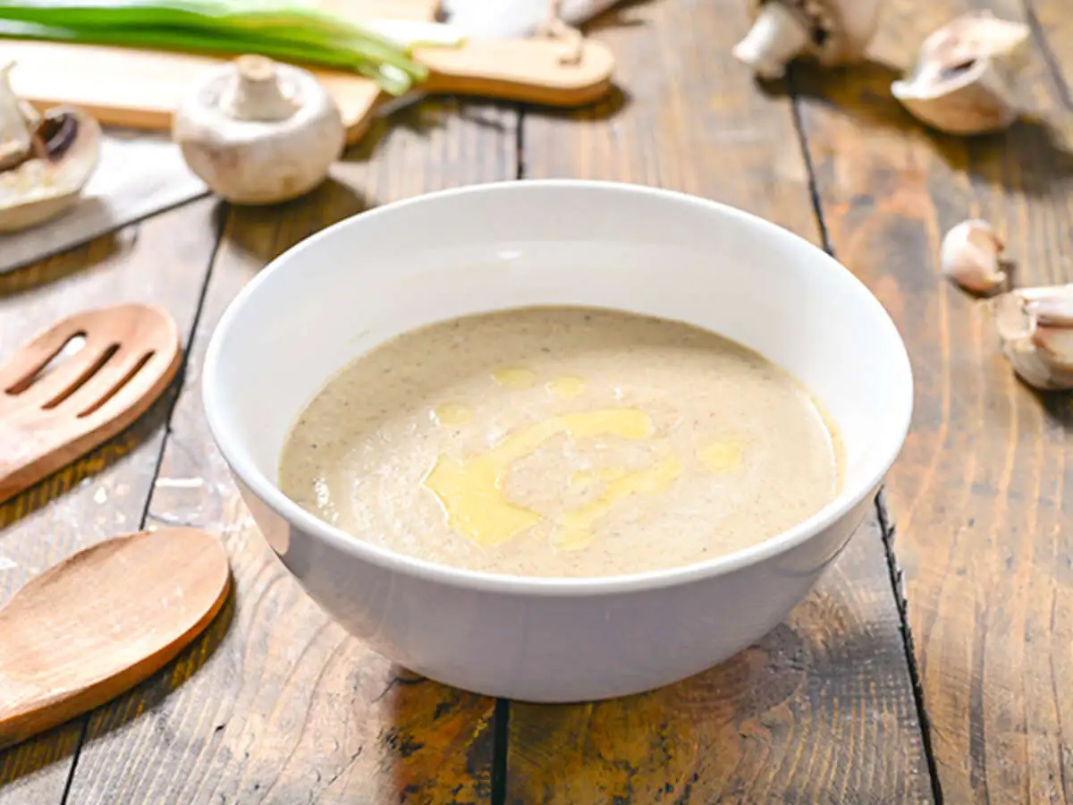 Крем-суп из шампиньонов