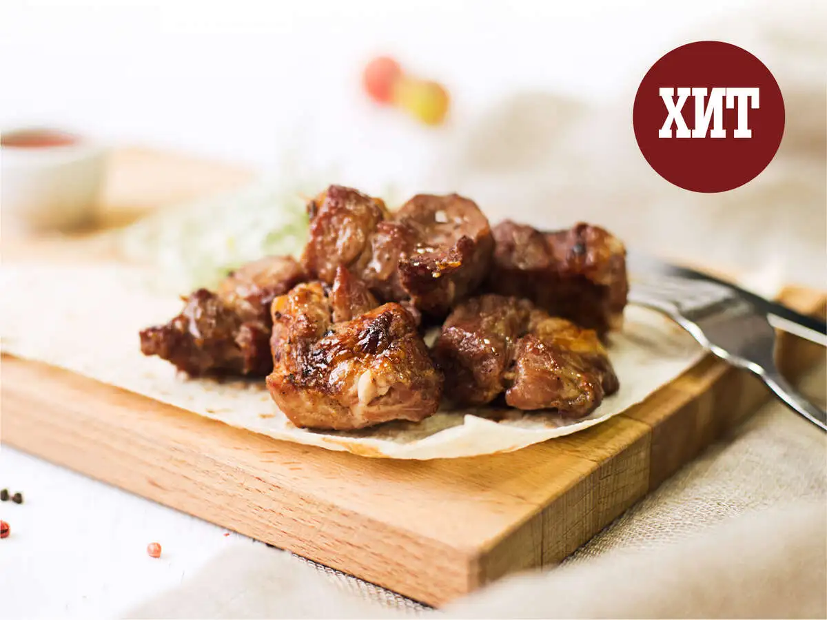 Шашлык из свинины (в контейнере)