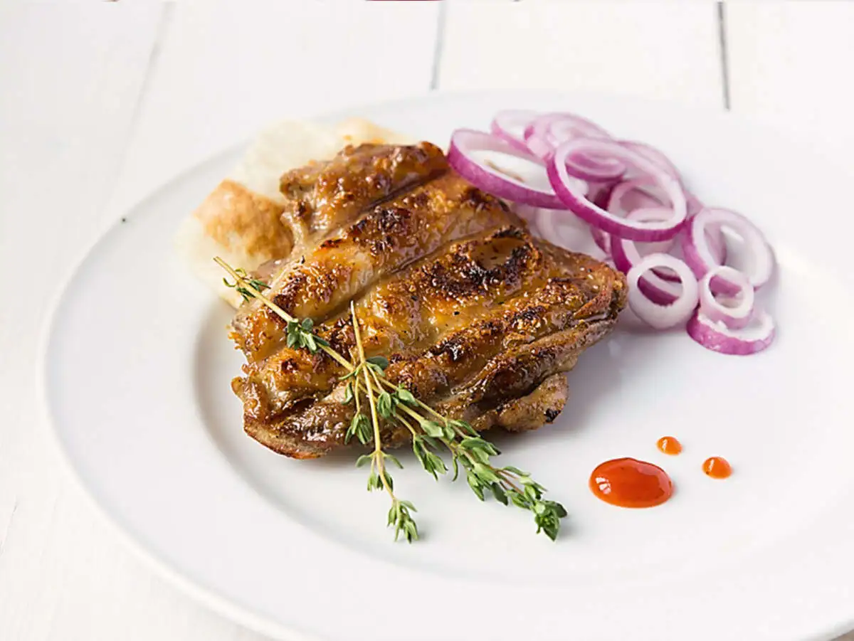 Шашлык из филе бедра цыплёнка (в контейнере)