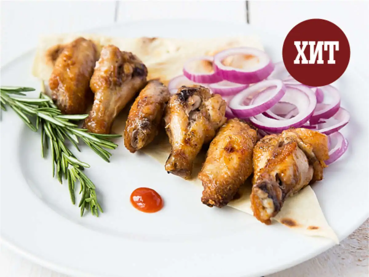 Крылышки острые (в контейнере)