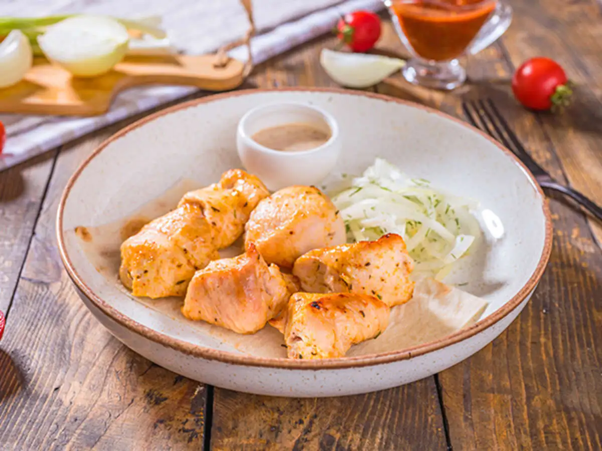 Куриное филе на мангале