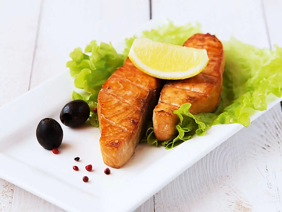 Шашлык из сёмги