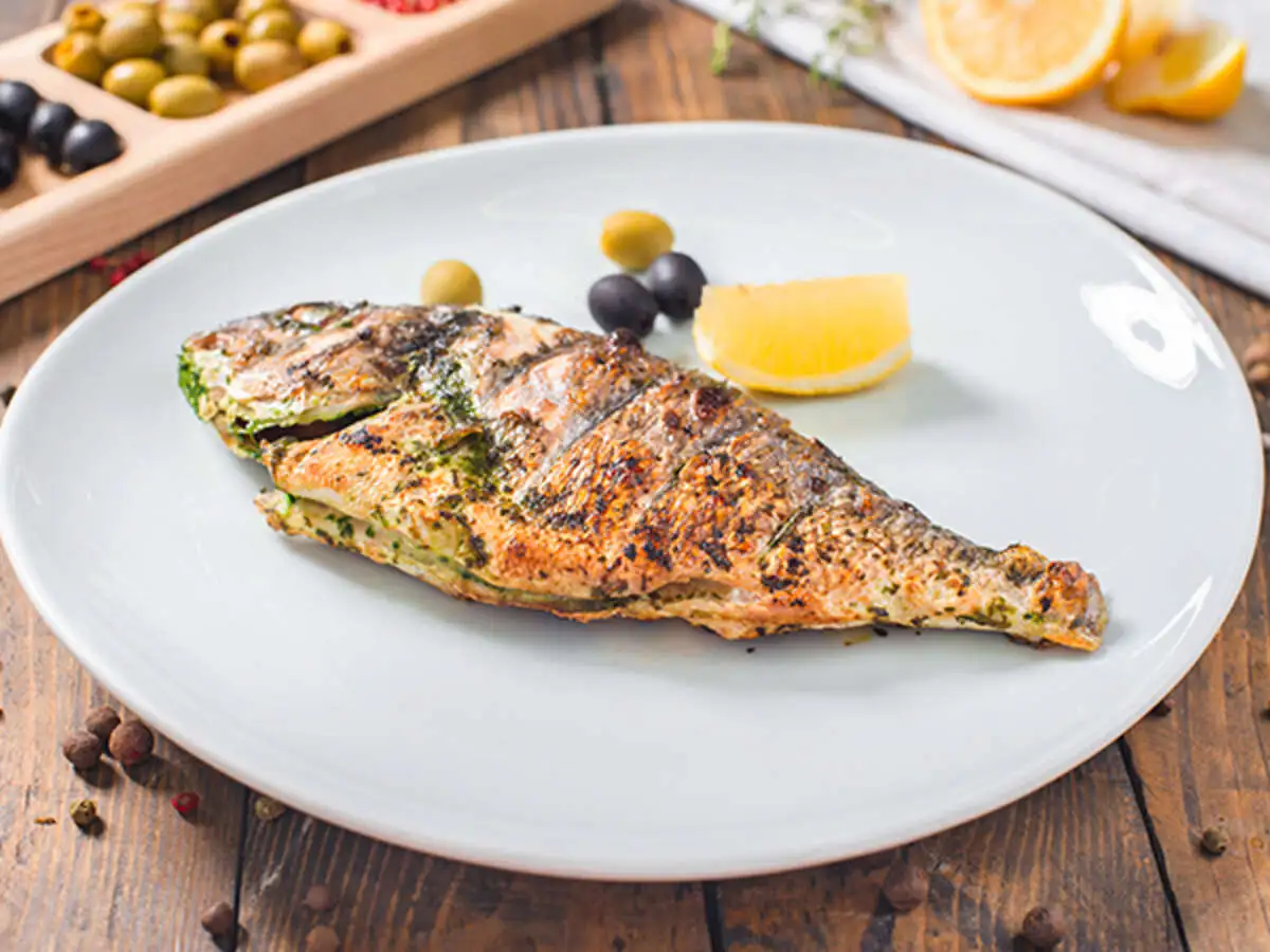 Дорадо с лимоном