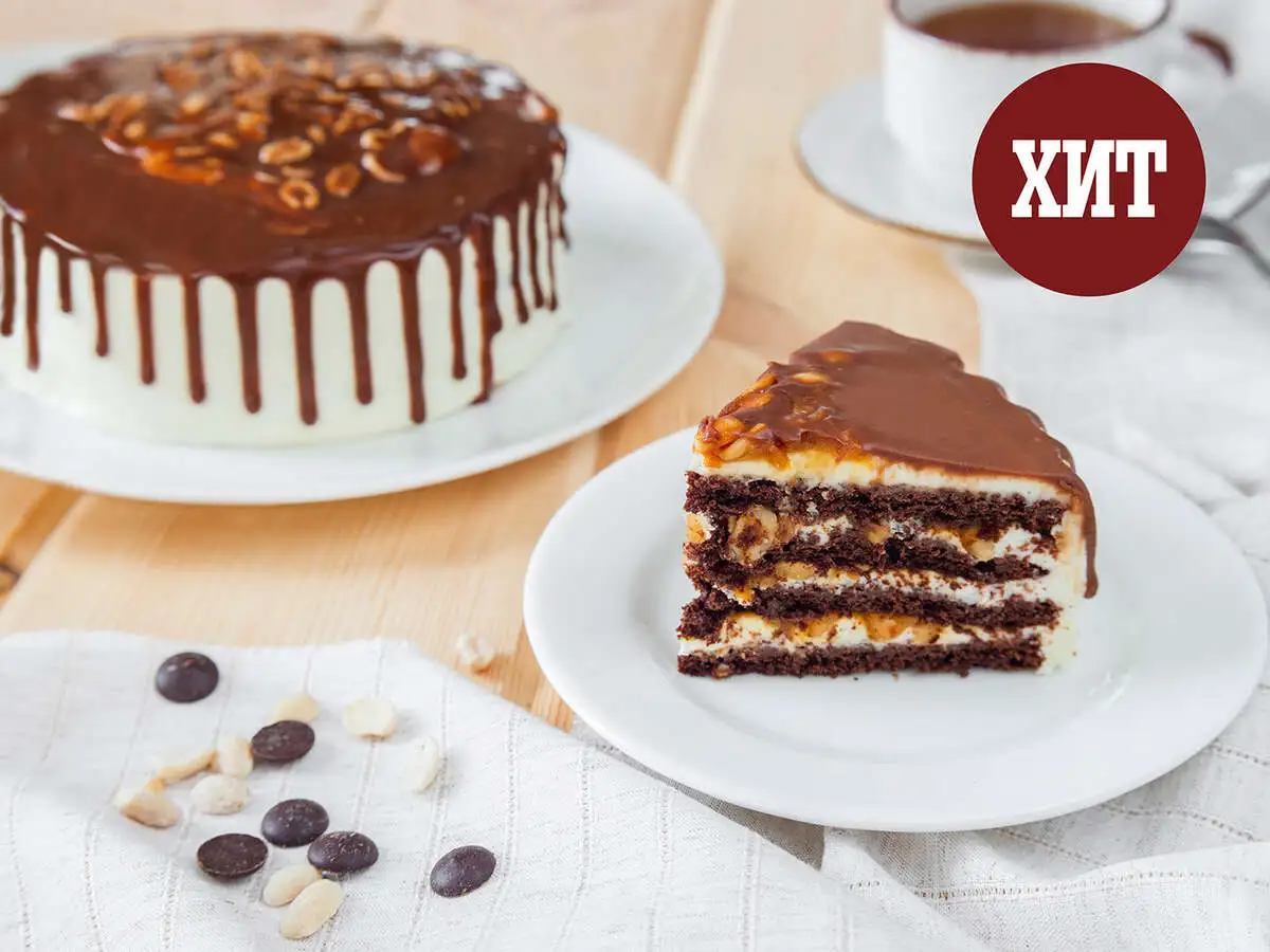 Торт Сникерс