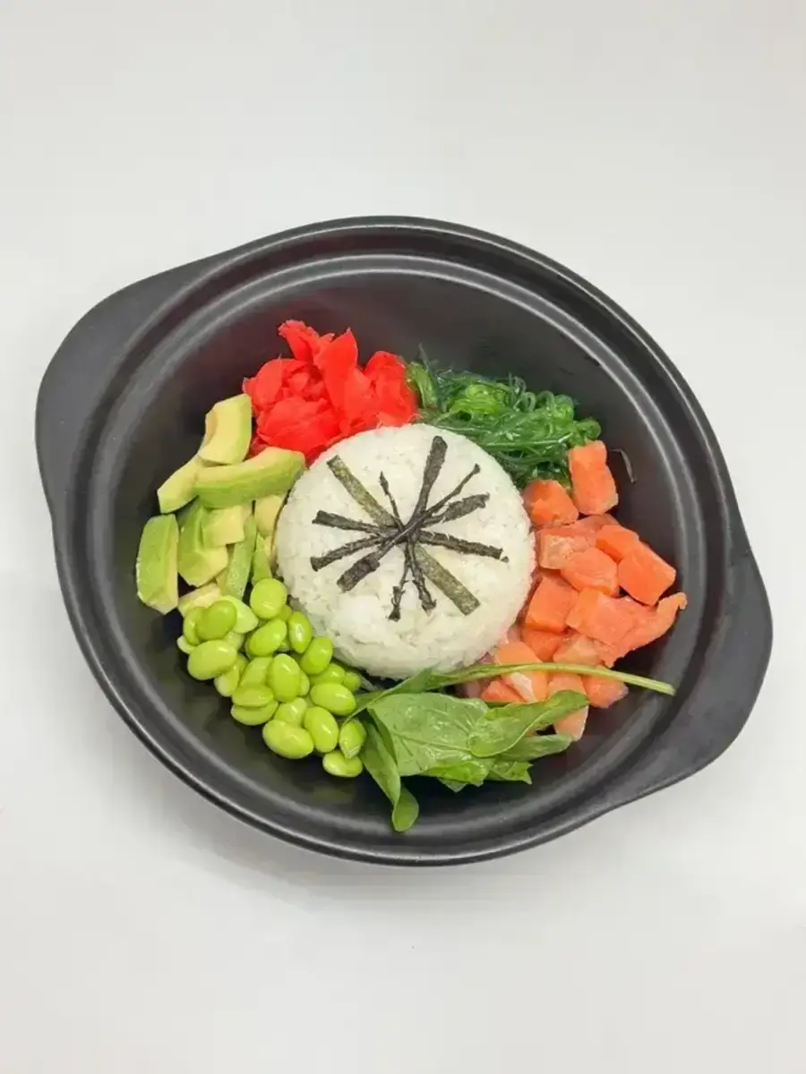 Поке с лососем, 400 г