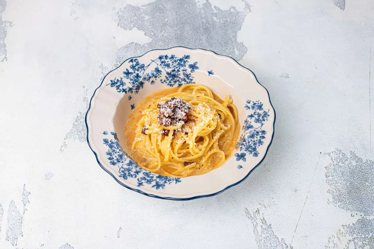 Паста Карбонара по-римски