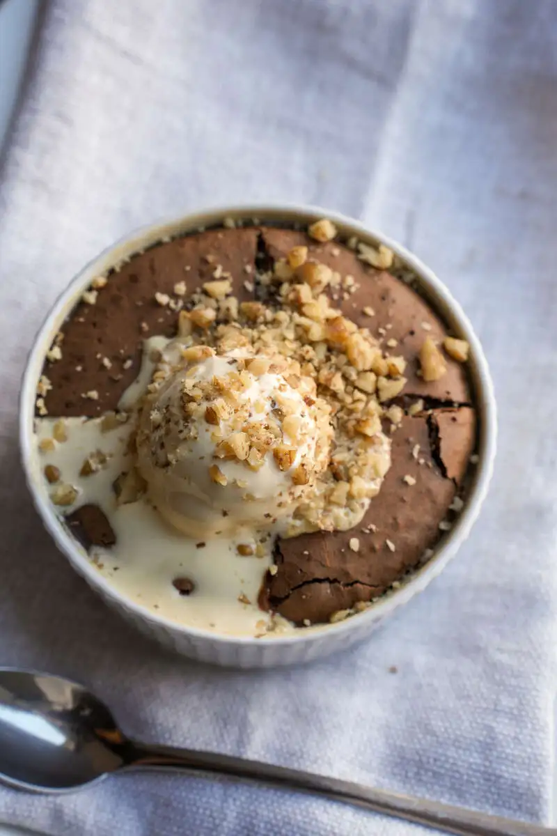 Шоколадный флан 