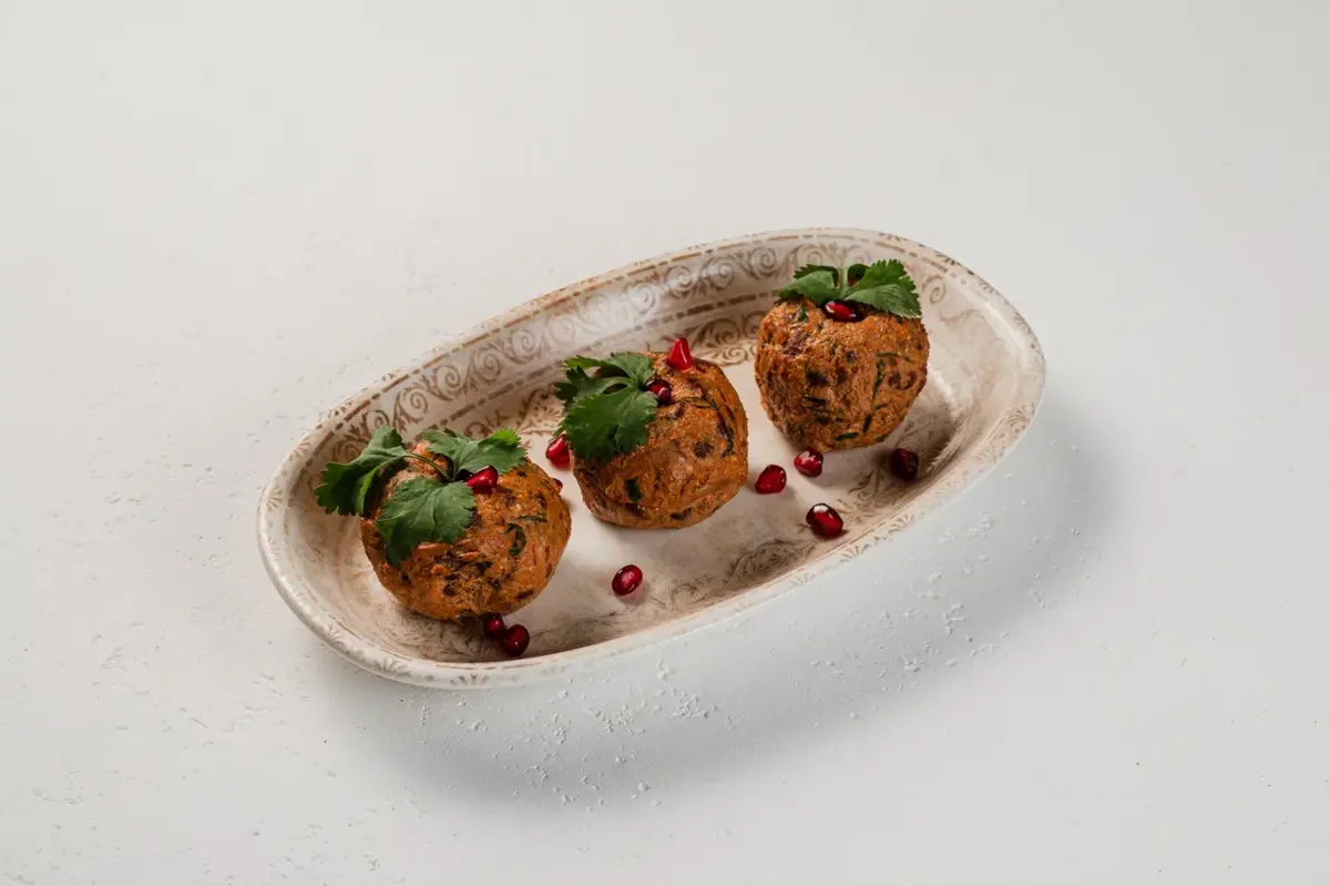 Лобио с орехами