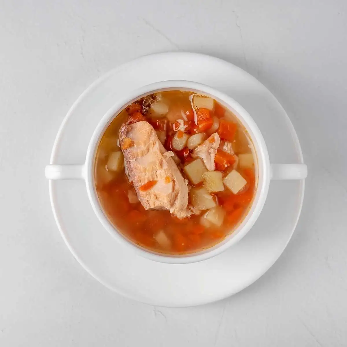 Суп из семги