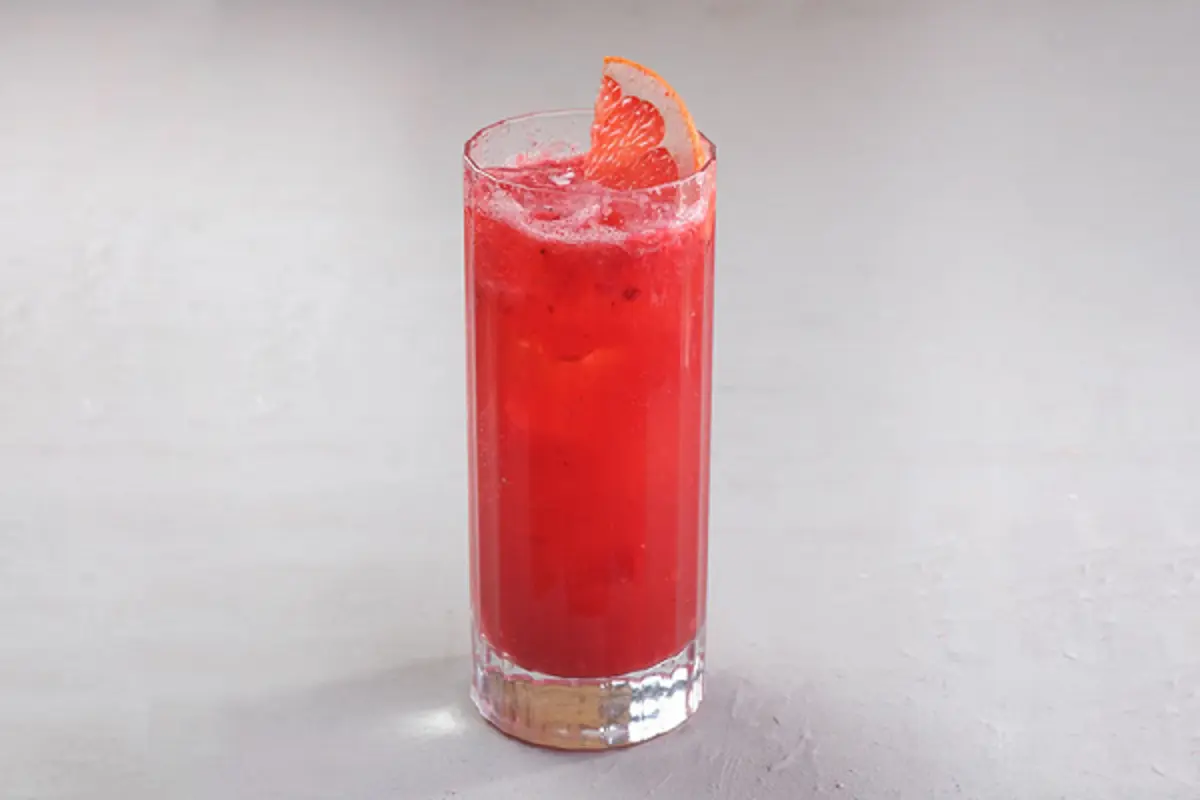 Лимонад грейпфрут-земляника