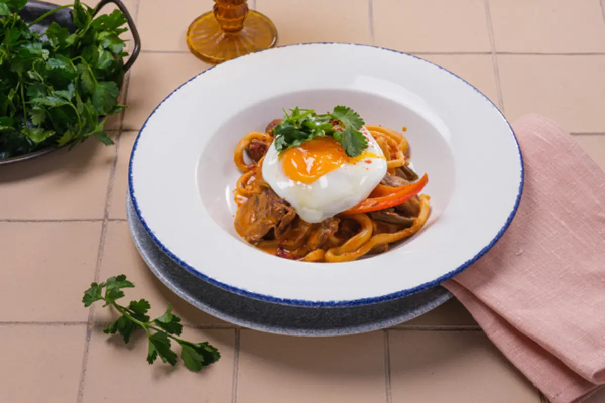 Wok Лагман с ягненком 