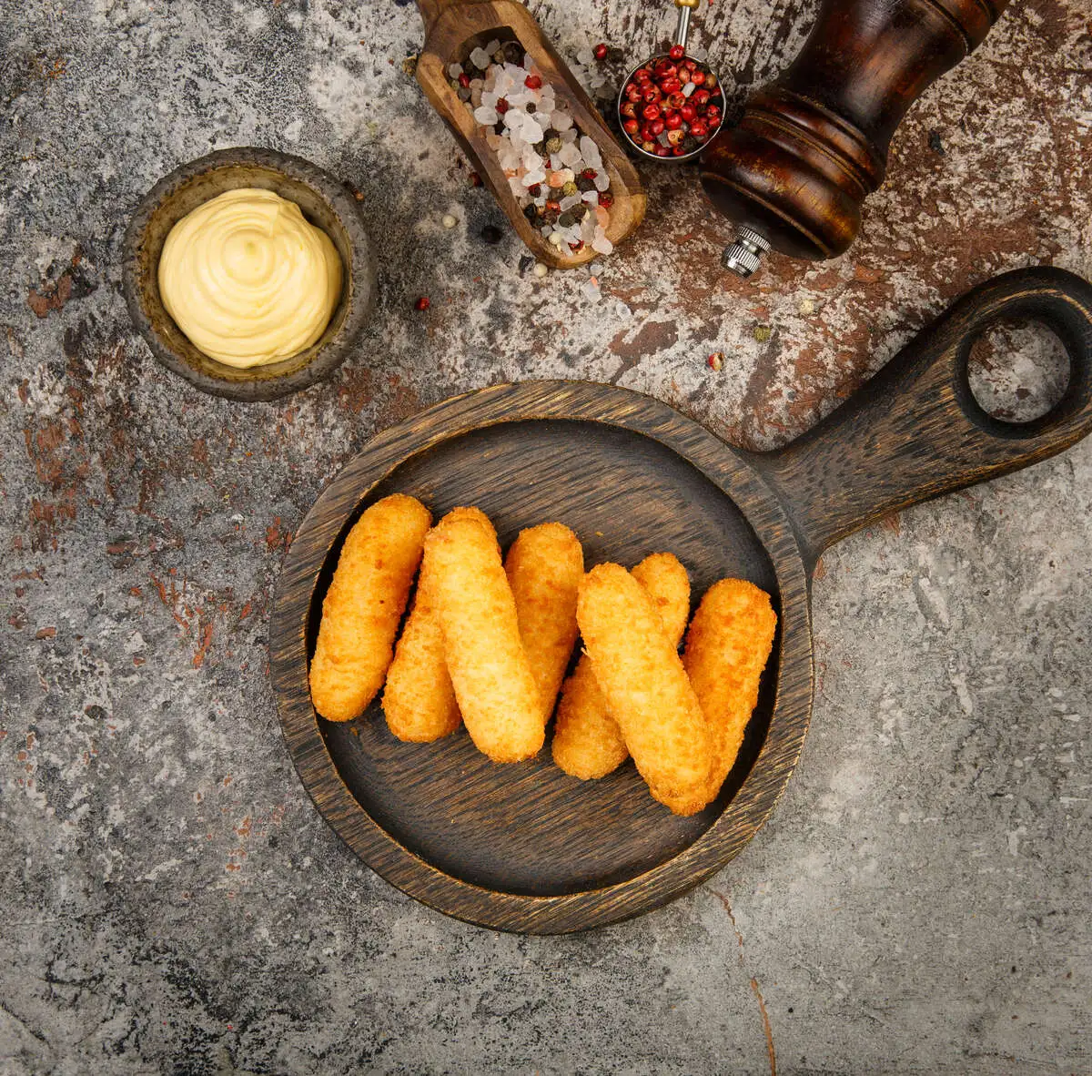 Сырные палочки + соус