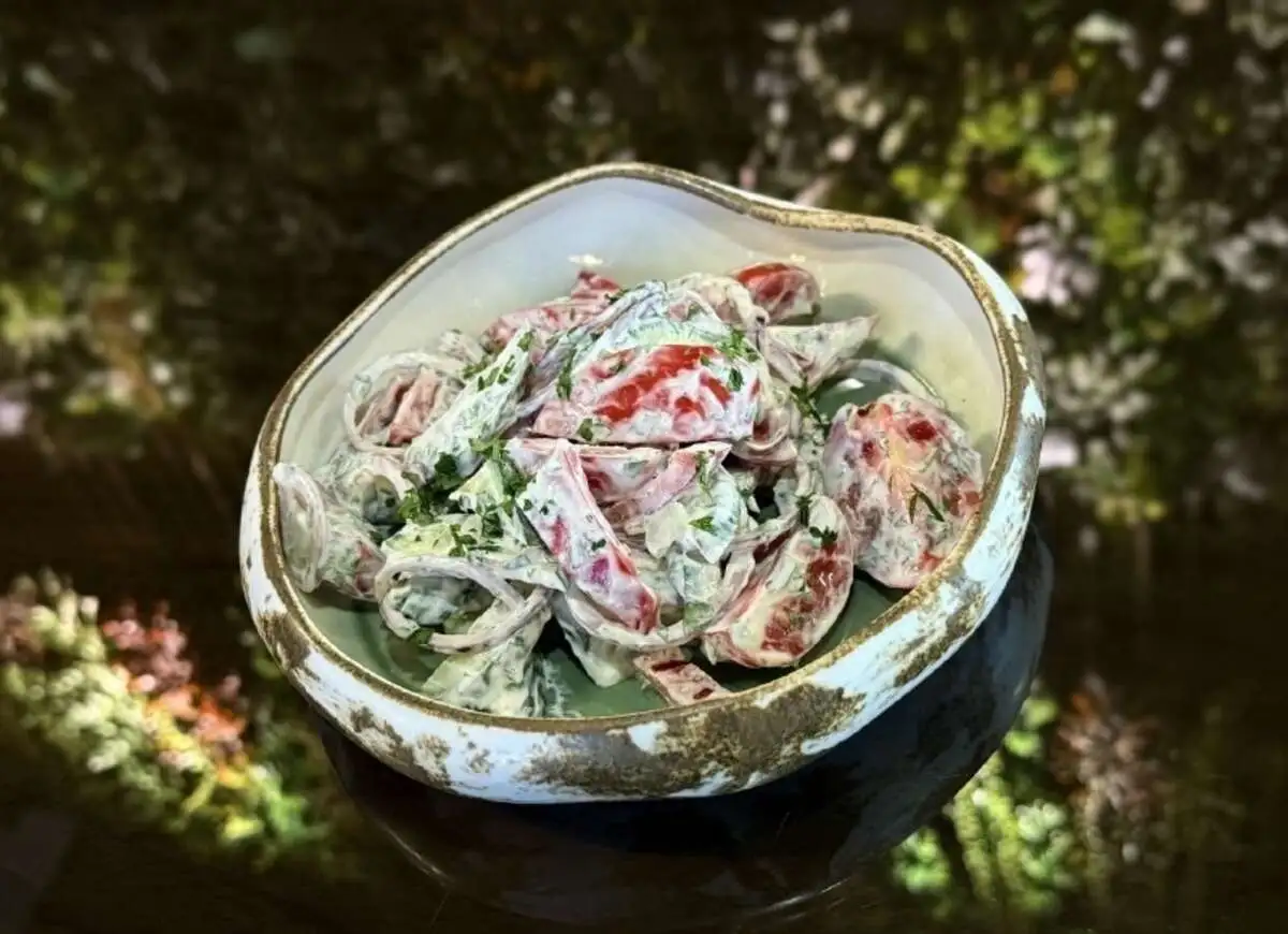 Салат из свежих овощей / Fresh vegetable salad