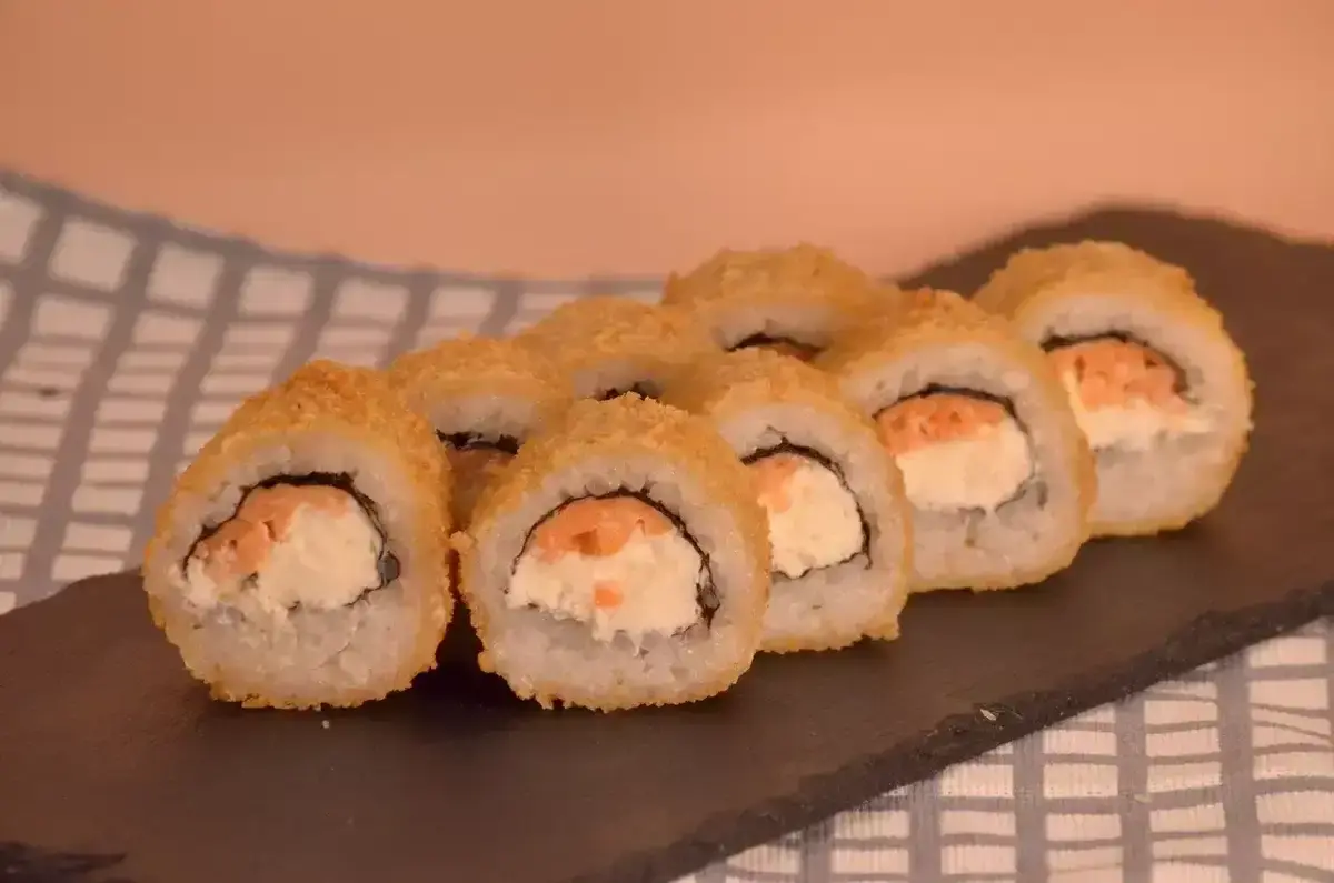 Темпура с лососем