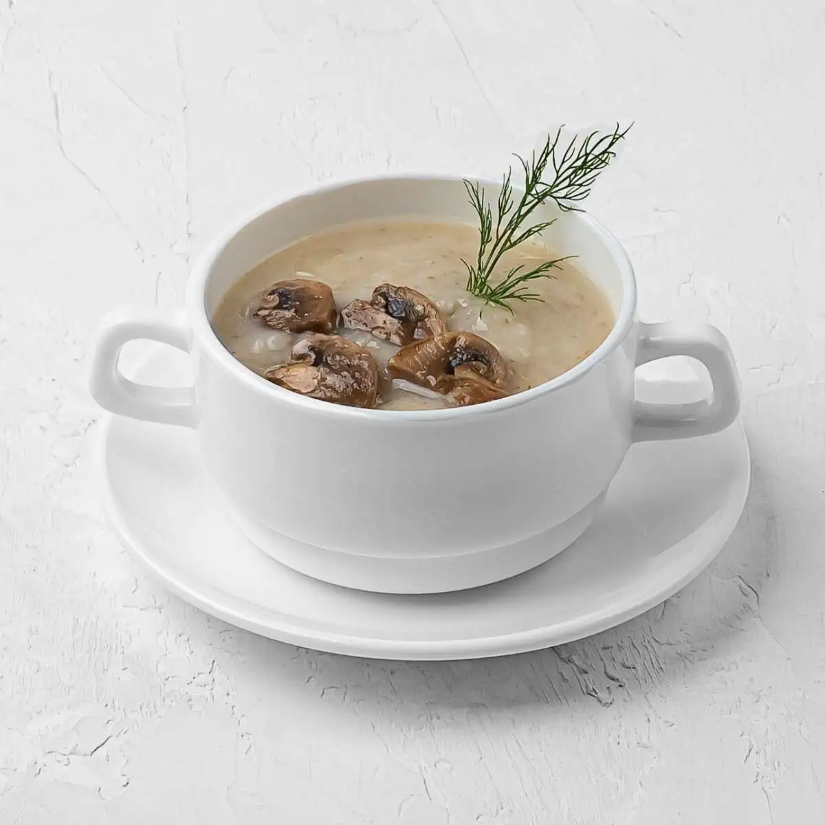 Суп крем грибной