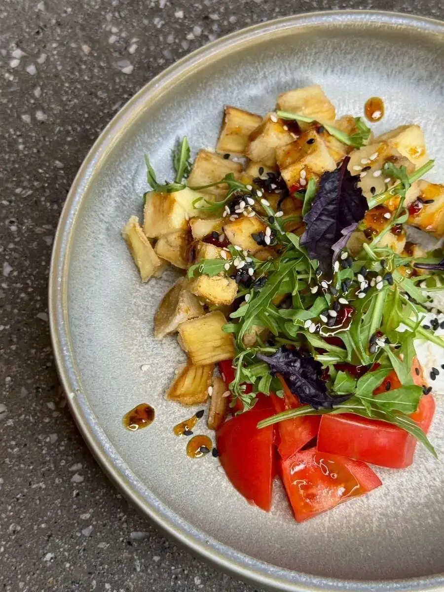 Хрустящие баклажаны с томатами 170гр.