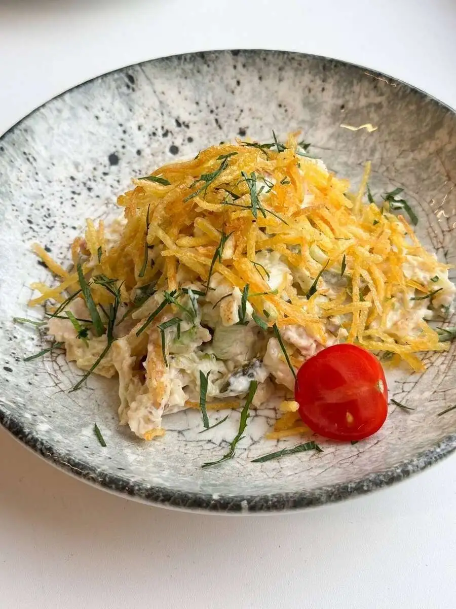 БО С копченой курицей и блинами 185 гр