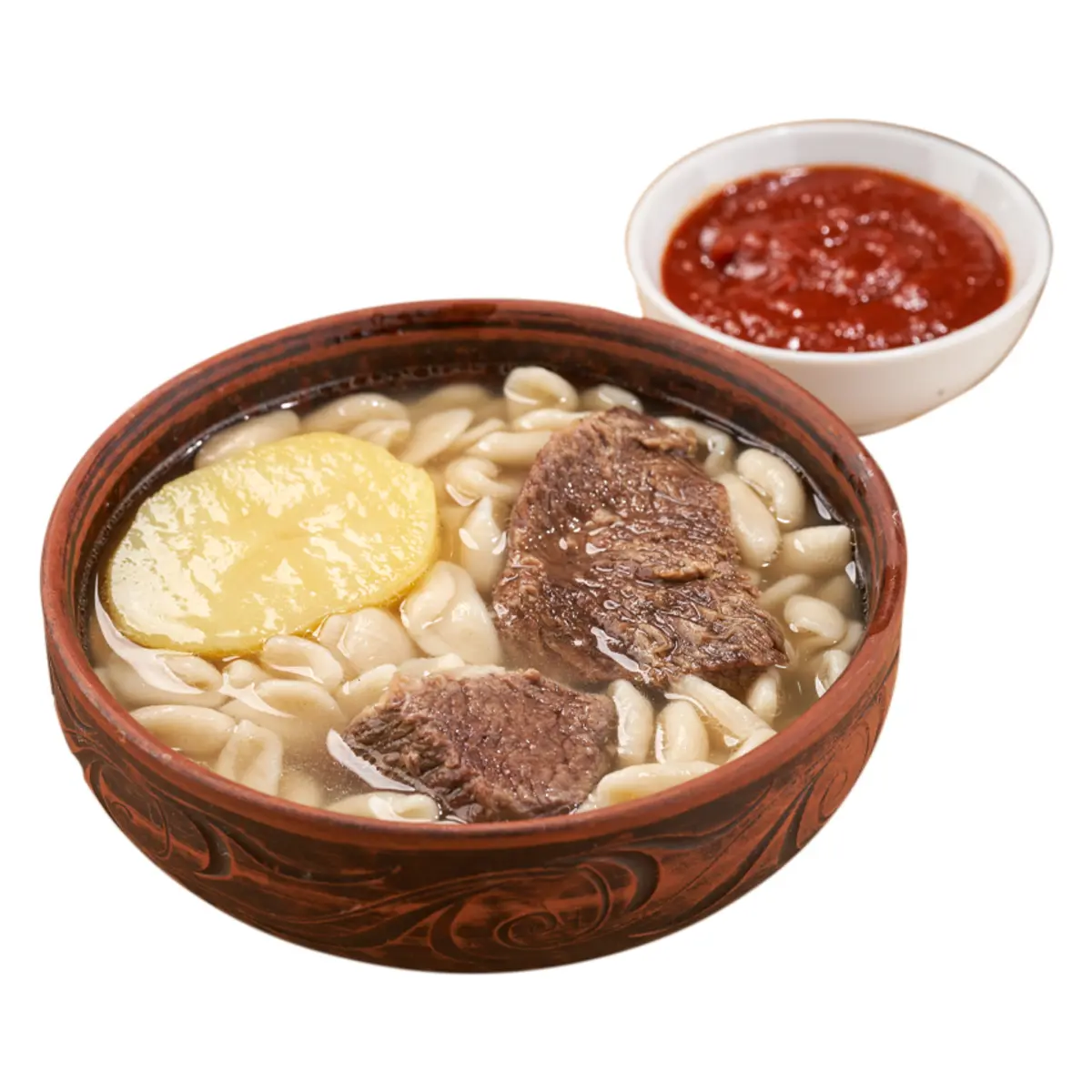 Лакский хинкал со свежим мясом