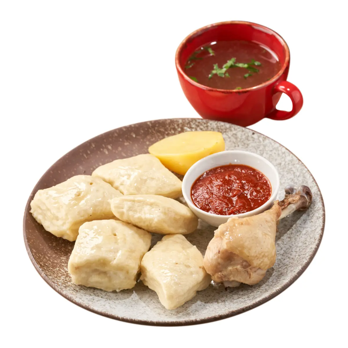 Хинкал аварский с курицей