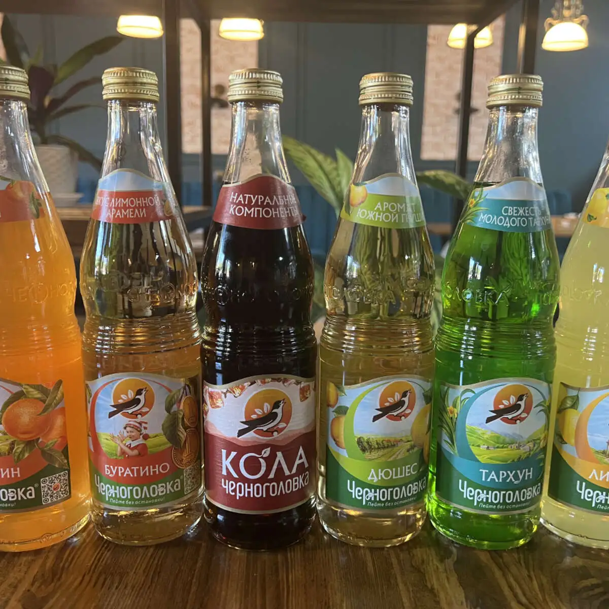 Лимонад Черноголовка в ассорт. 0,5 л ст/б