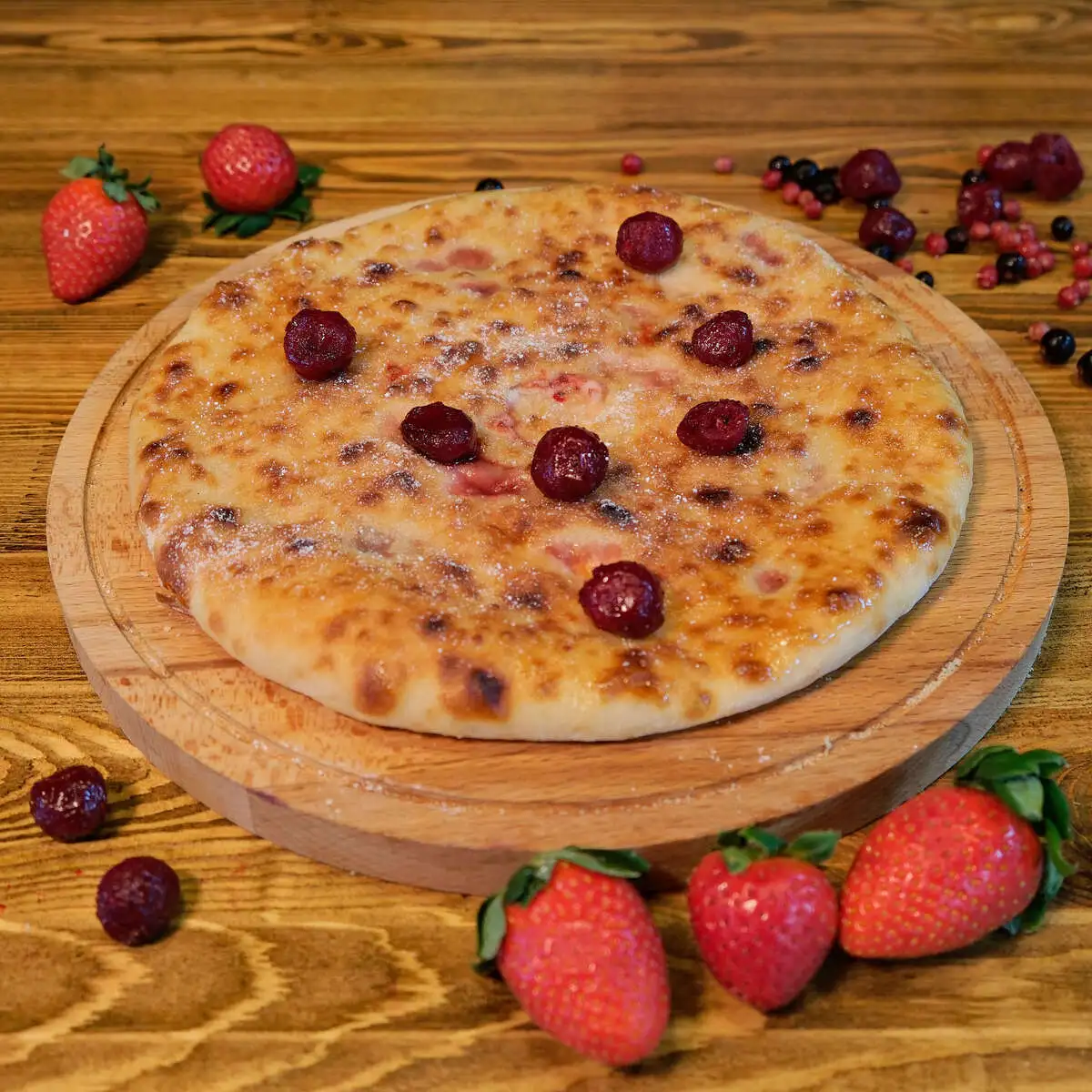 С вишней и черной смородиной 450гр