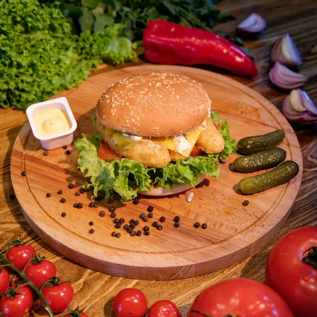 Чикен Бургер