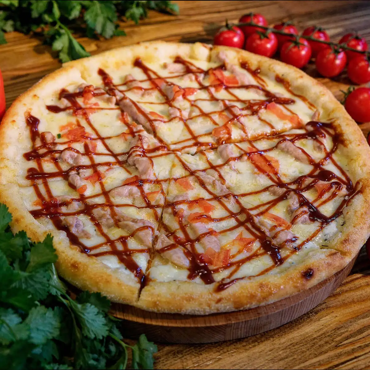 Пицца Цыпленок барбекю 34 см