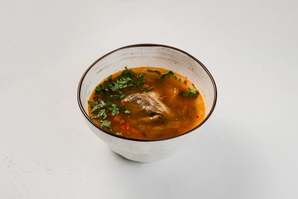 Суп с нутом и бараниной