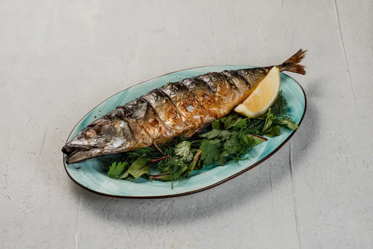 Скумбрия на мангале