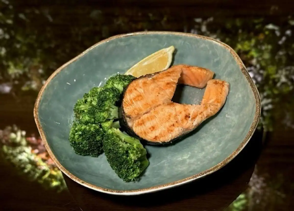 Лосось на гриле / Grilled salmon