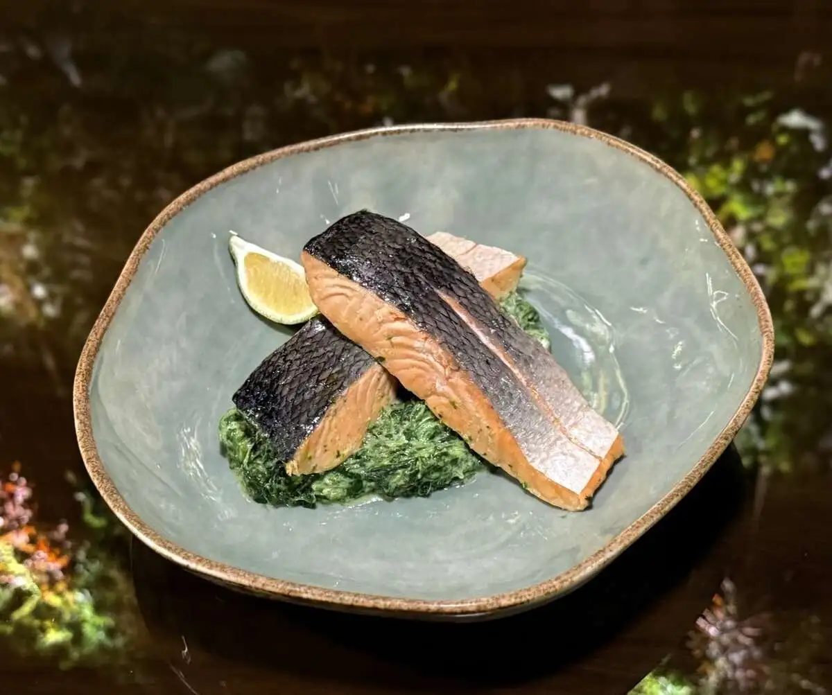 Лосось по-флорентийски / Florentine salmon