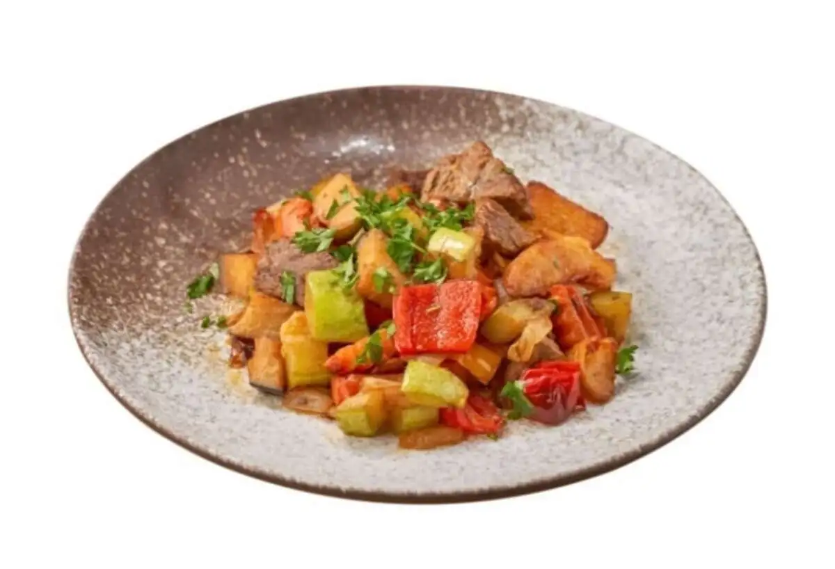 Жаркое по-домашнему с курицей