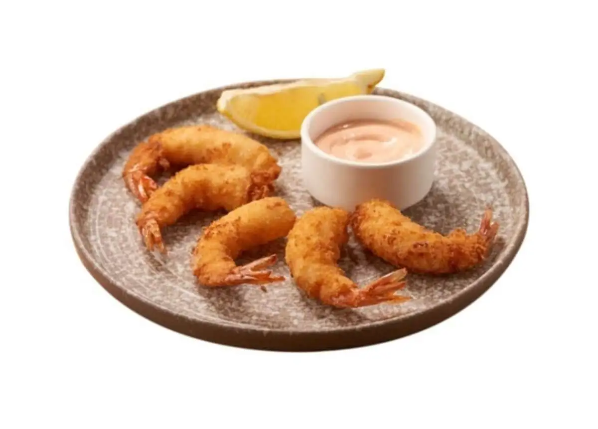 Креветки в кляре