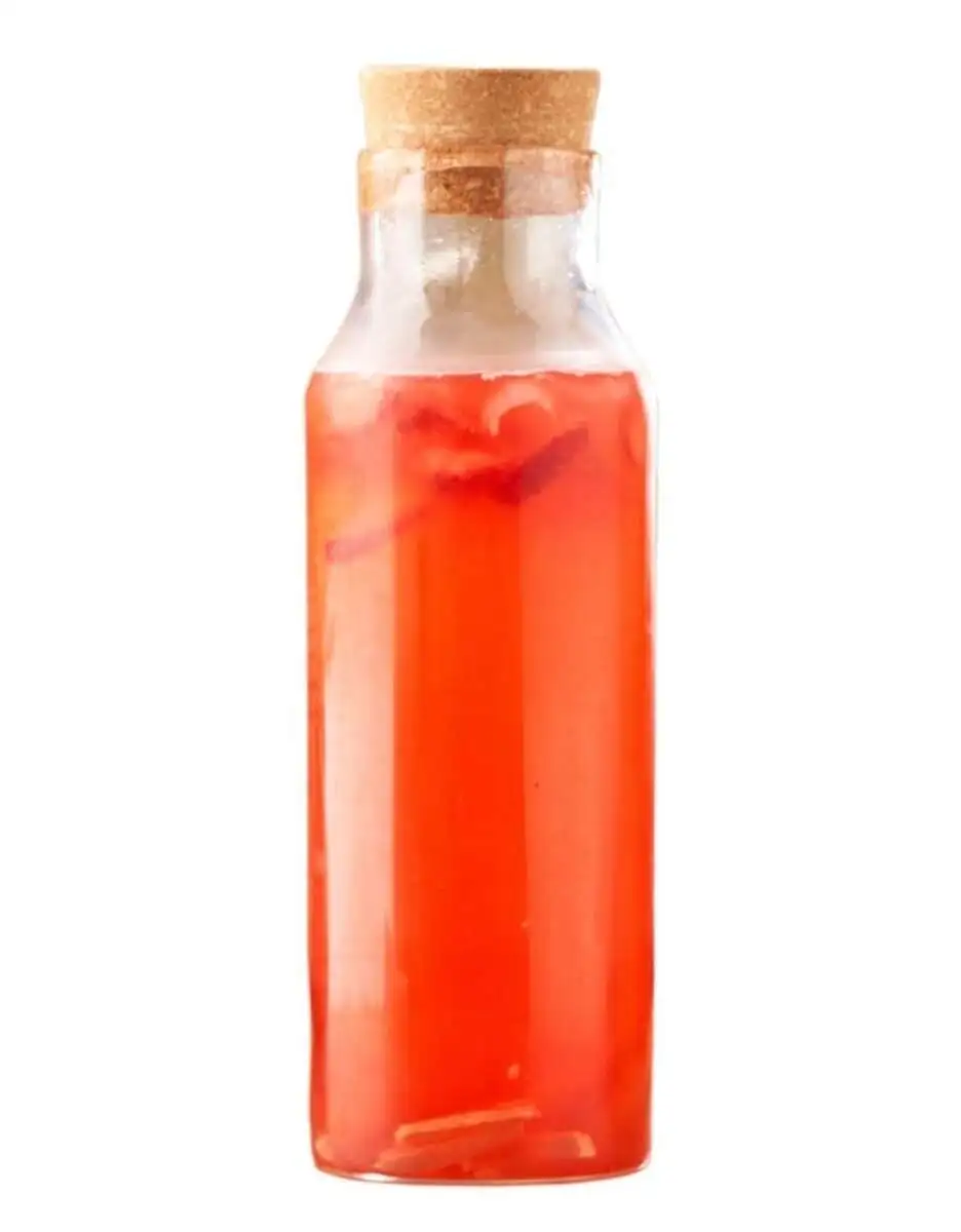 Лимонад Имбирно-клубничный