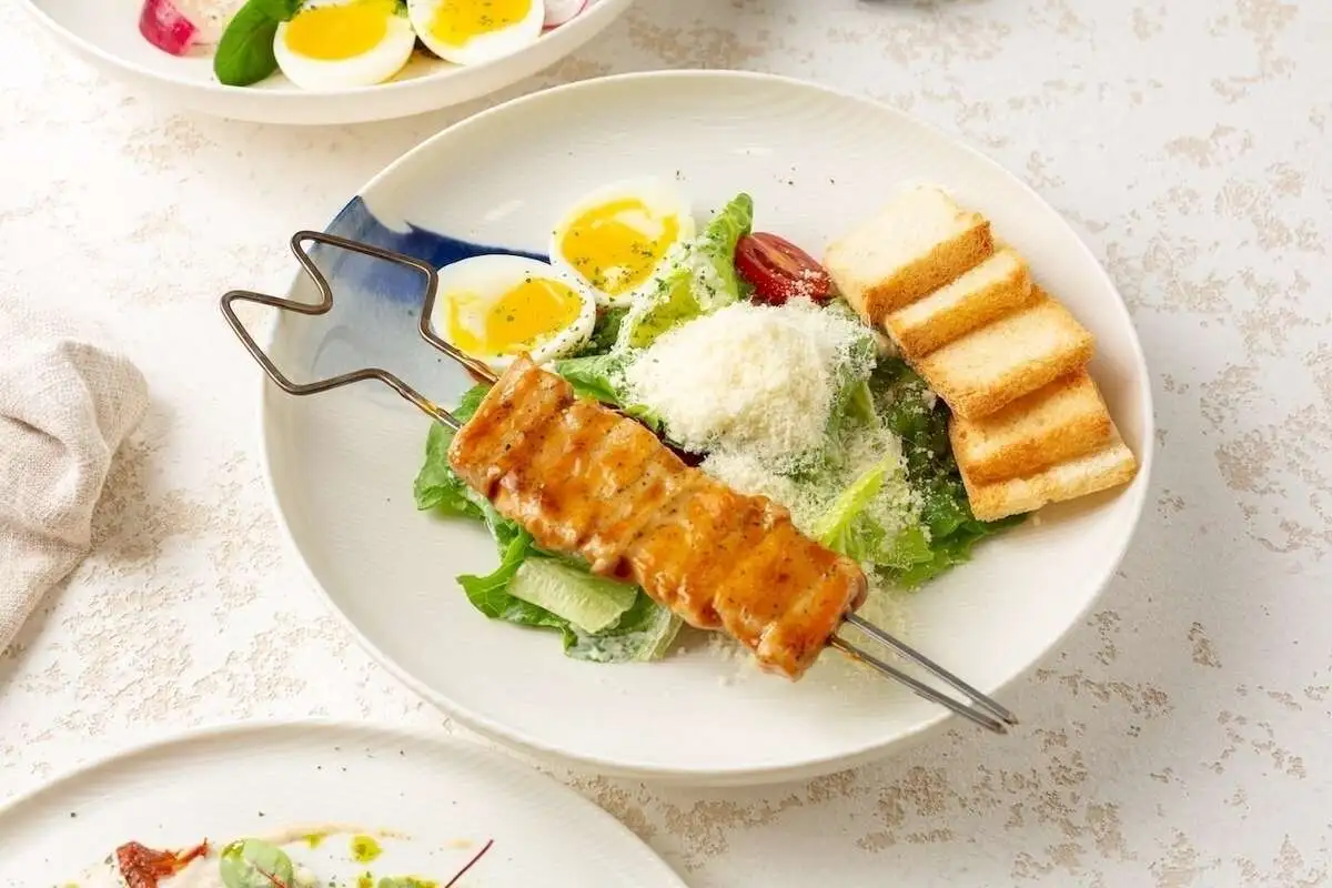 Салат Цезарь с курицей new